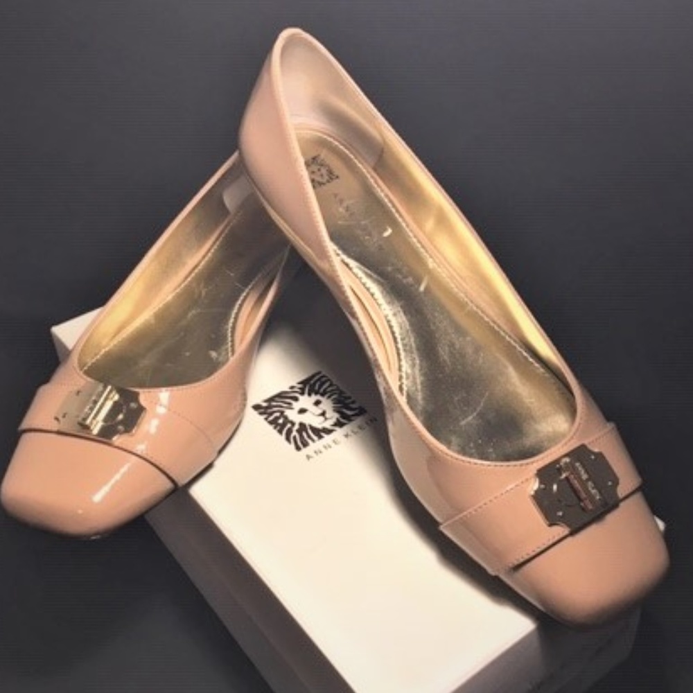 Anne Klein Patent Kitten Heel